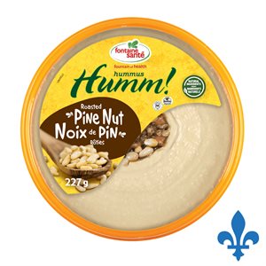 Hummus cocktail noix de pin rôties 227gr