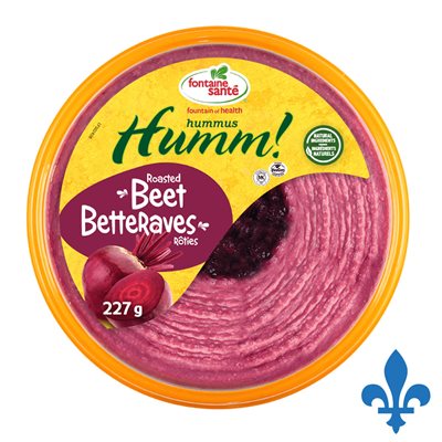Hummus betteraves rôties 227gr