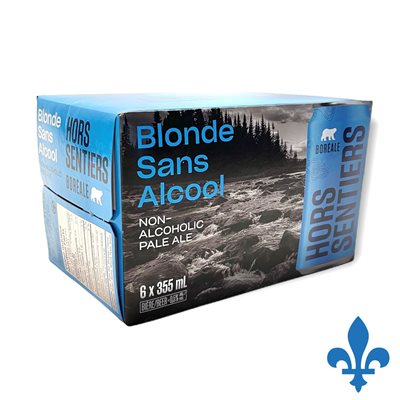 Bière blonde sans alcool 6x355ml