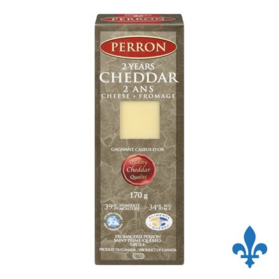 Fromage cheddar 2 ans 170gr