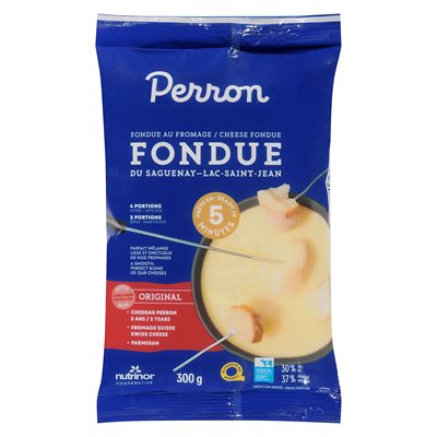 Fondue Cheddar-Suisse-Parmesan 300gr