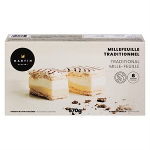 Millefeuille traditionnel 570gr