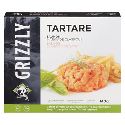 Tartare saumon marinade classique 140gr