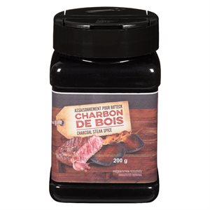 Assaisonnement charbon de bois 200gr