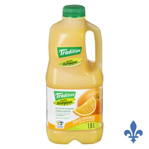 Jus d'orange biologique 1.6lt