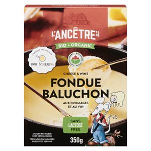 Fromage fondue bio sans lactose 350gr