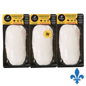 Poitrine de canard désossée 3x225gr