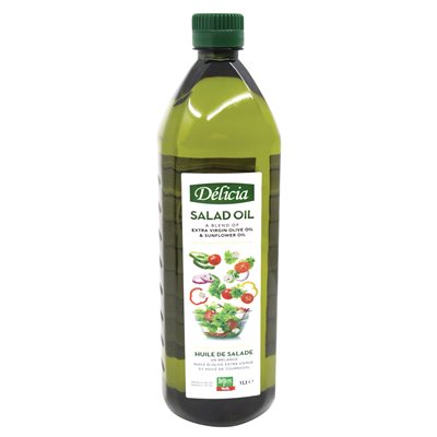 huile salade 20% olive 80% tournesol 1lt