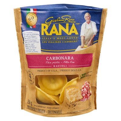 Ravioli carbonara 250gr