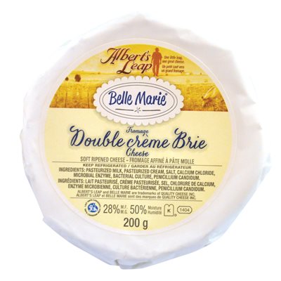 Fromage double crème brie 200gr