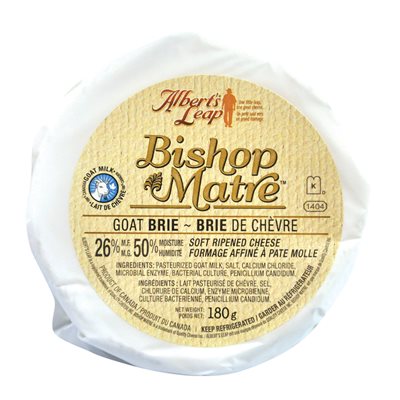 Fromage brie de chèvre 180gr