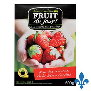 Fraises surgelées 600gr