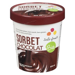 Sorbet chocolat bio 500ml