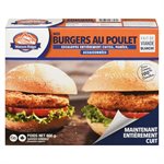 Burgers poulet panés surgelés 800gr