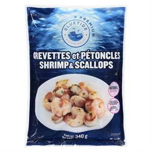 Crevettes & pétoncles mixte 340gr