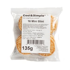 Mini blini 135gr
