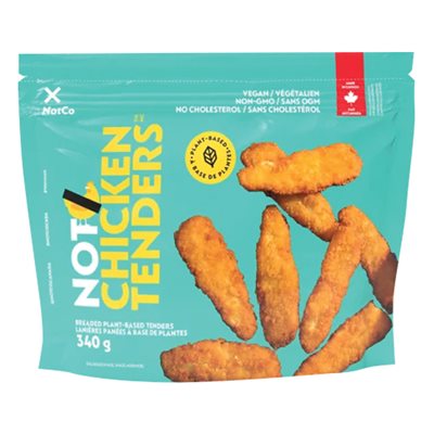 Lanières poulet base plante sans lactose 340gr