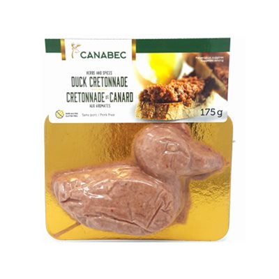 Cretonnade de canard 175gr