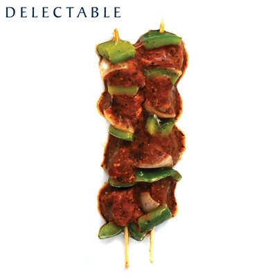 Brochettes boeuf 3 poivres 2x145gr