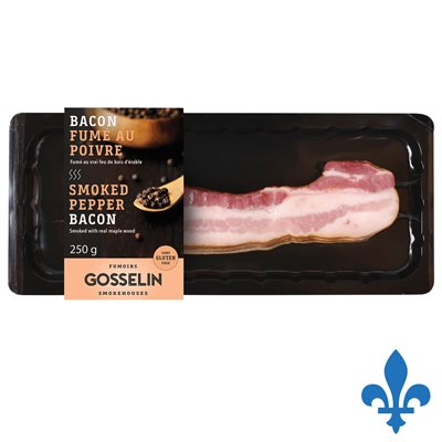 Bacon fumé tranché épices steak 250gr