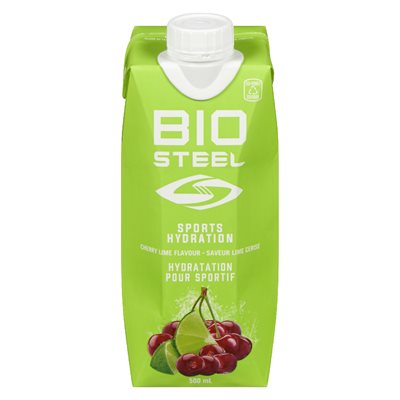 Boisson sportive cerise lime 500ml