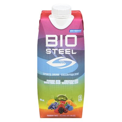 Boisson sportive mélange arc-en ciel 500ml