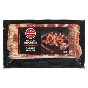 Bacon fumé tranché 1kg