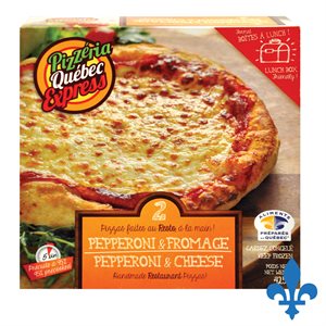 Pizza pepperoni / fromage 2un 425gr