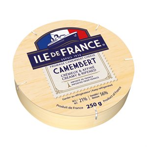 Fromage Ile de France camembert 250gr