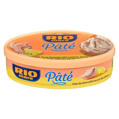 Pâté de thon palé au jus de citron 115g