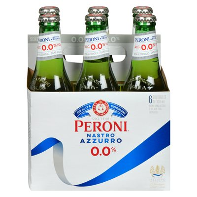 Bière Peroni 0% alcool bout. 6x330ml